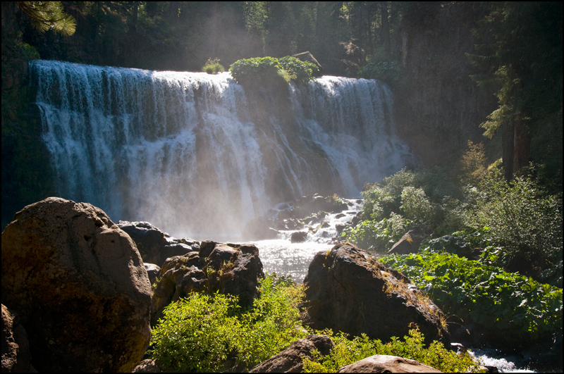 Middle McCloud Falls